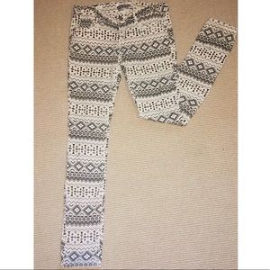 Patterned Pants